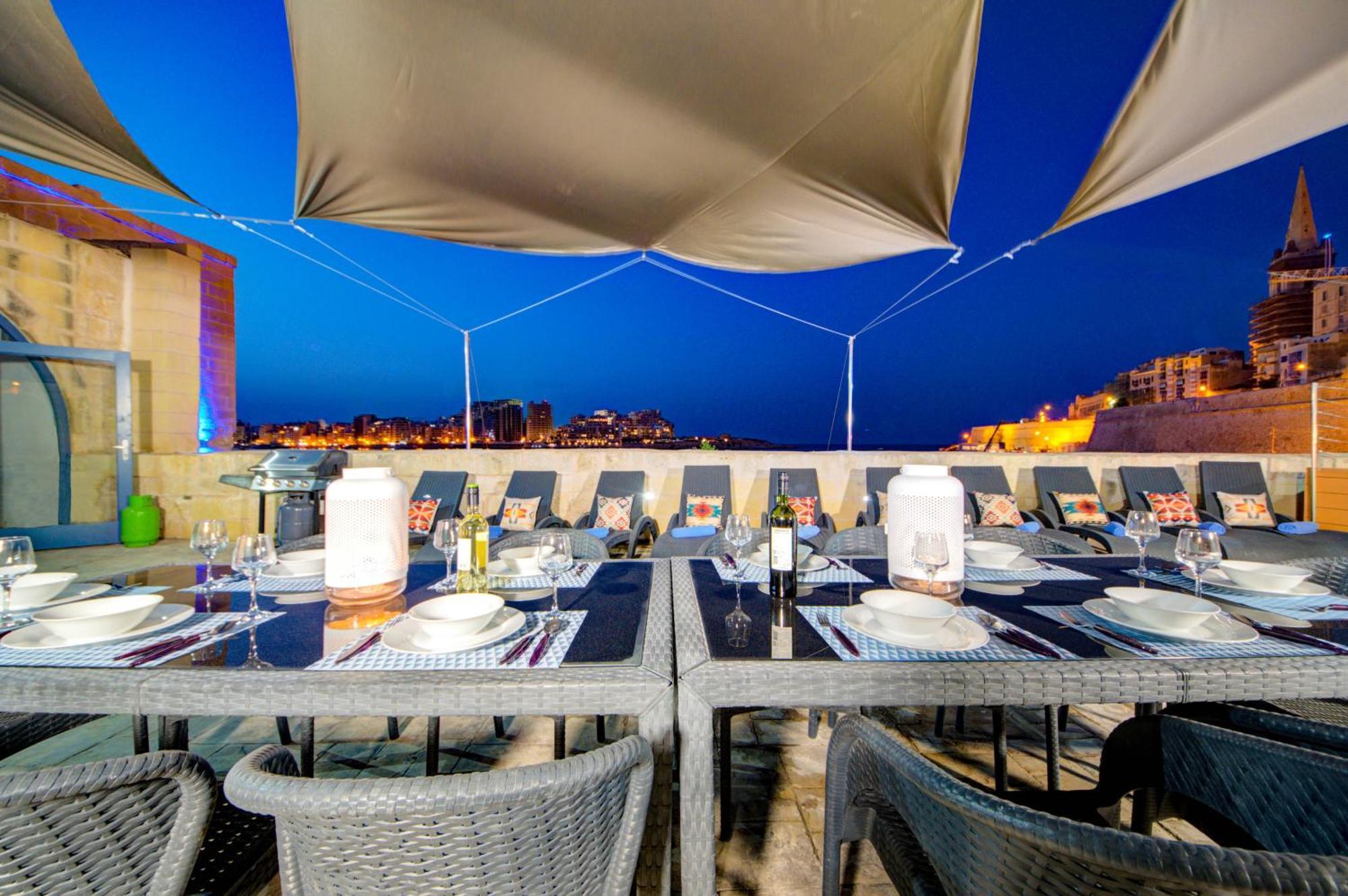 Valletta Waterfront Villa With Pool And Jacuzzi Εξωτερικό φωτογραφία